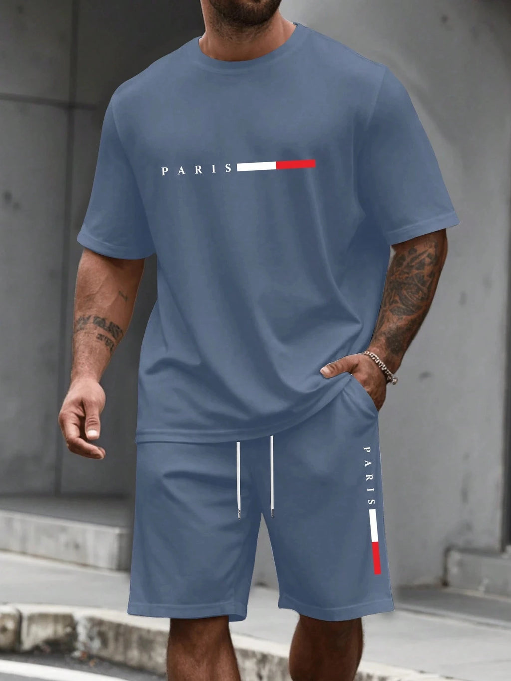 Men’s 2-Piece Summer Tracksuit Set