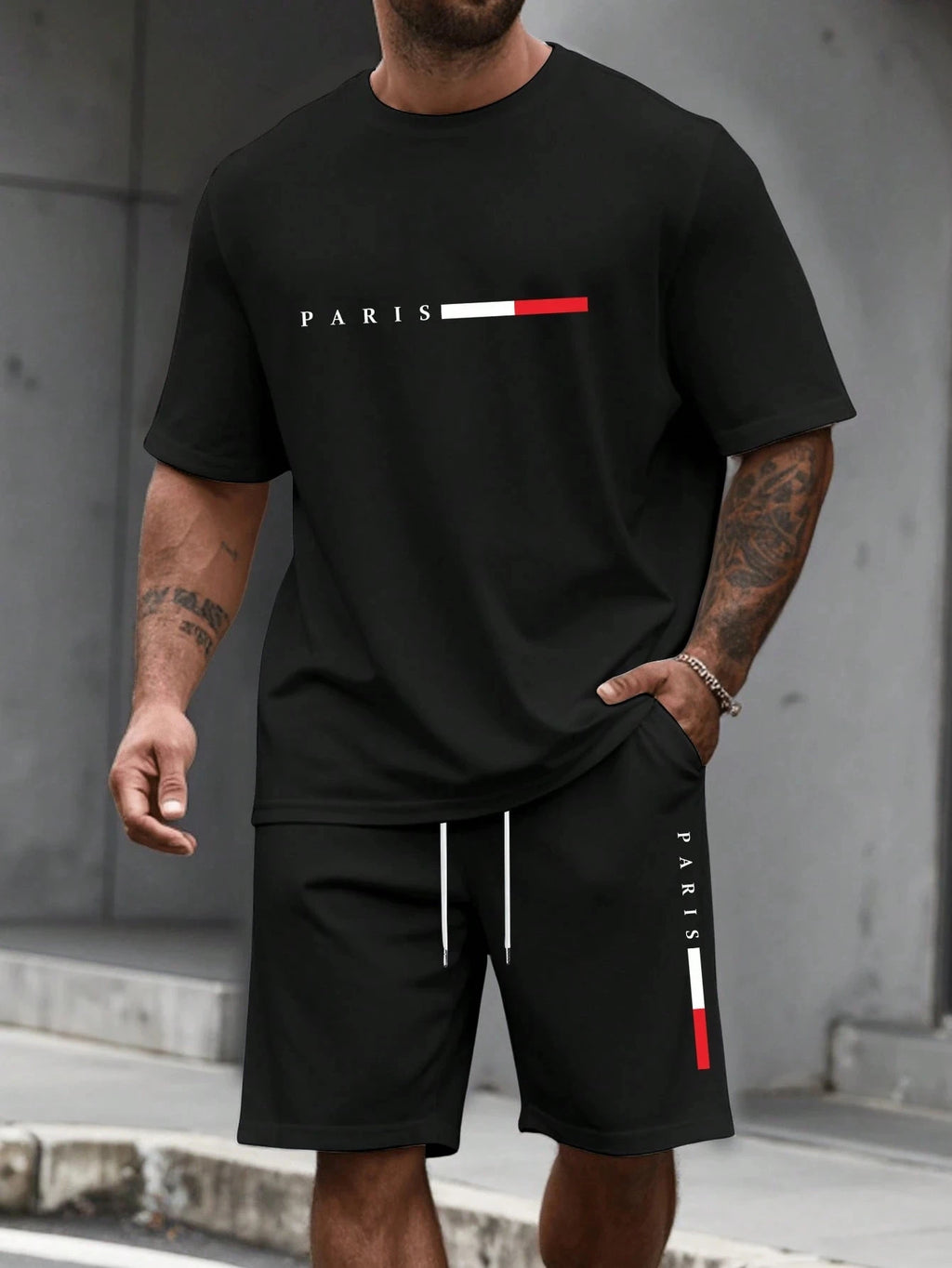 Men’s 2-Piece Summer Tracksuit Set