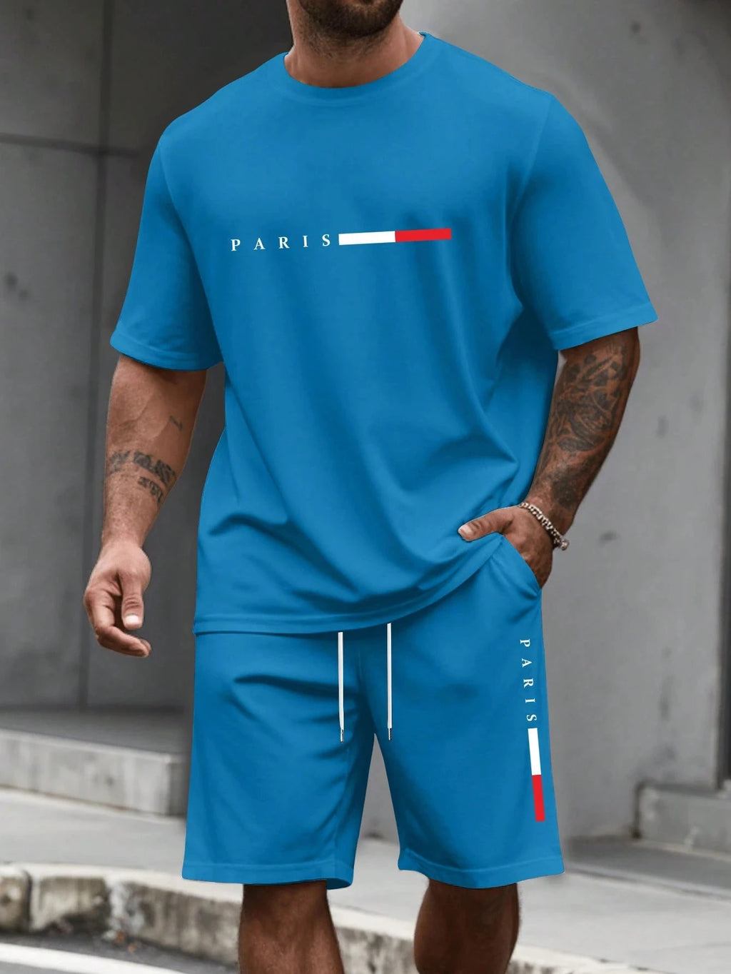 Men’s 2-Piece Summer Tracksuit Set