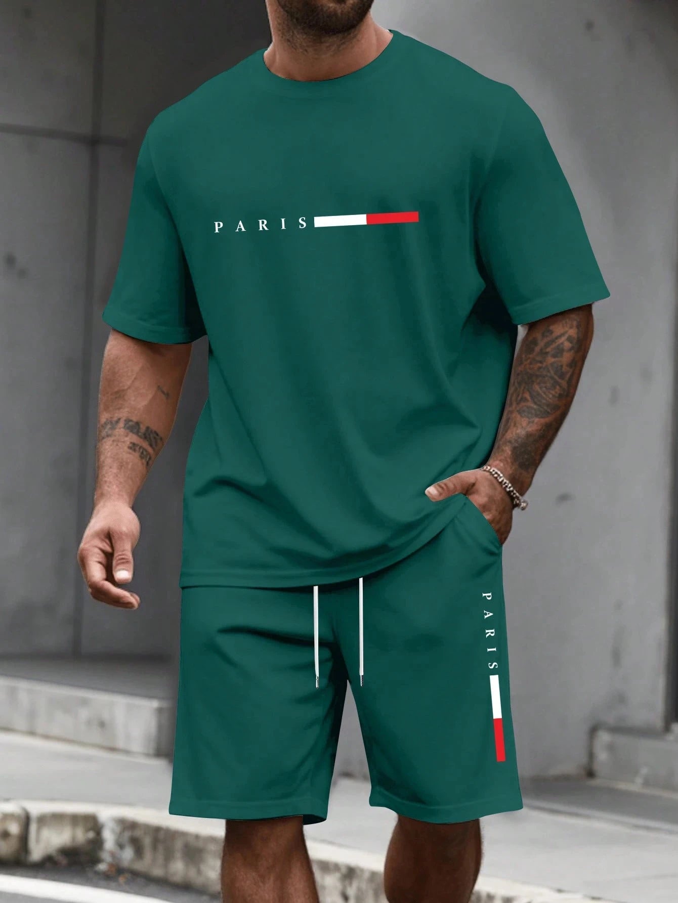 Men’s 2-Piece Summer Tracksuit Set