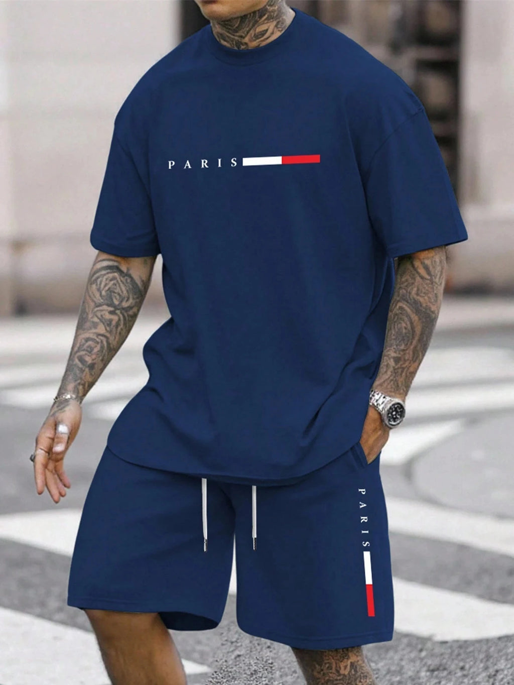 Men’s 2-Piece Summer Tracksuit Set