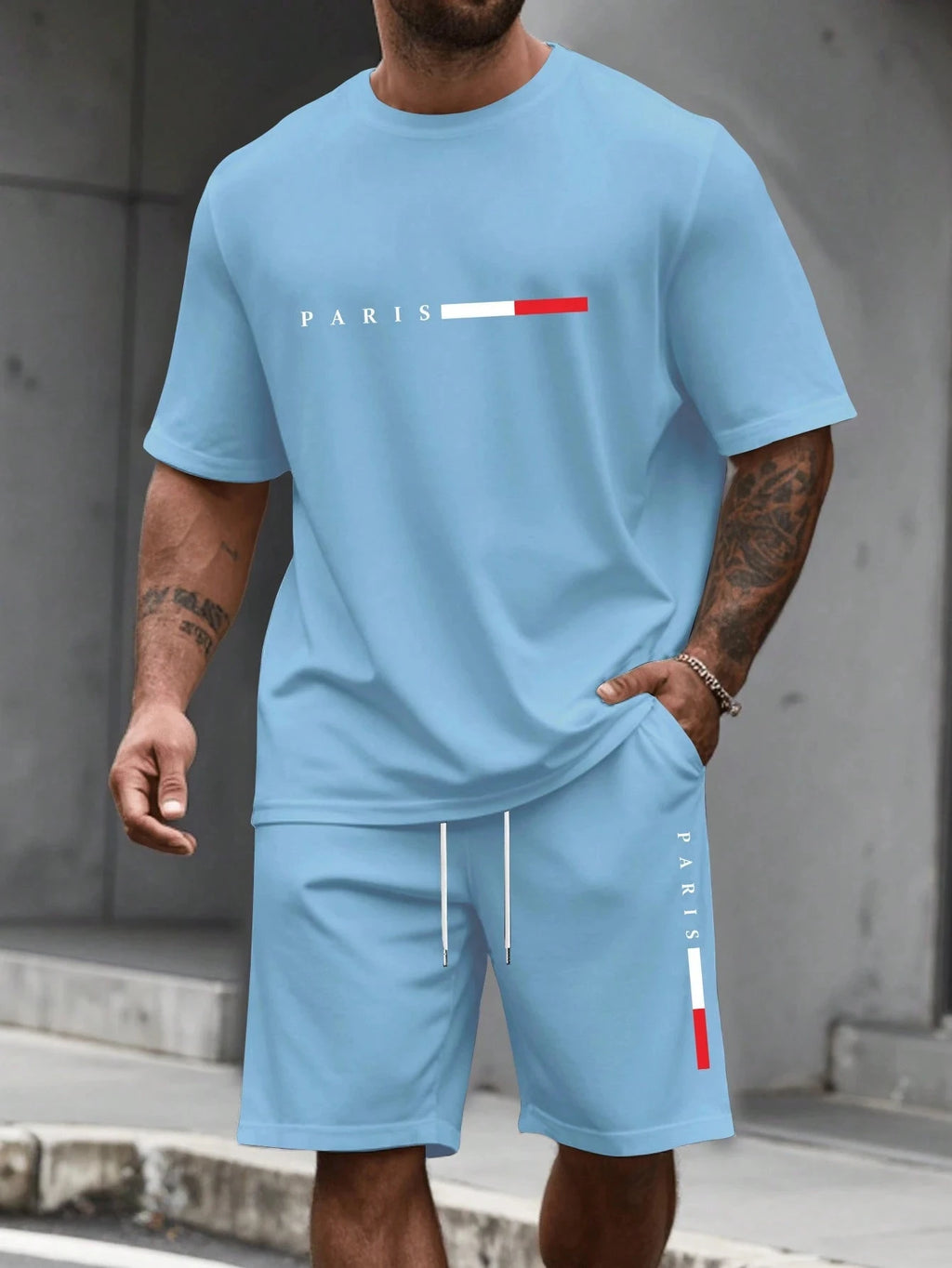 Men’s 2-Piece Summer Tracksuit Set
