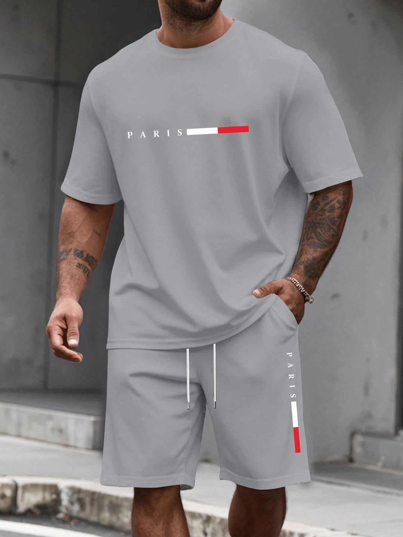 Men’s 2-Piece Summer Tracksuit Set