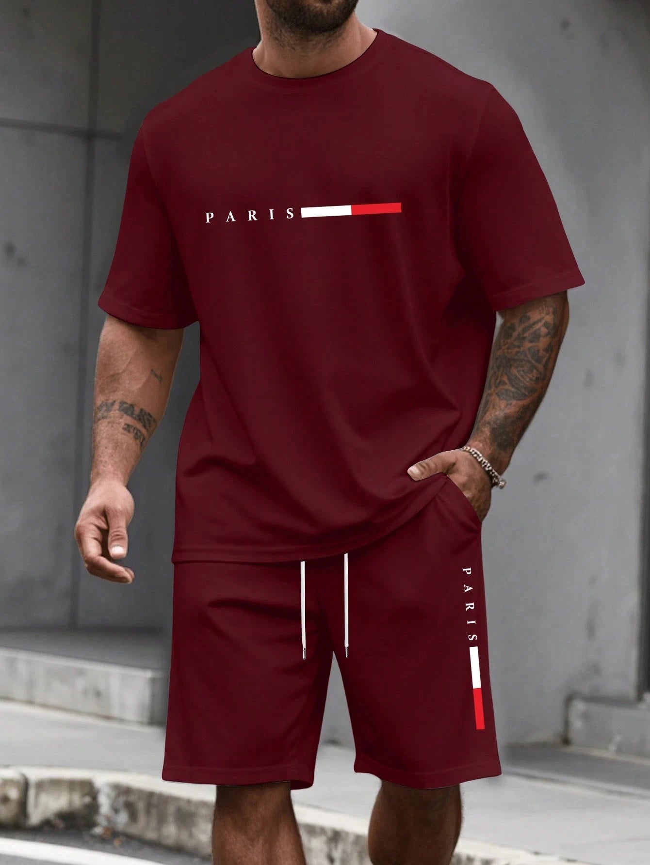 Men’s 2-Piece Summer Tracksuit Set