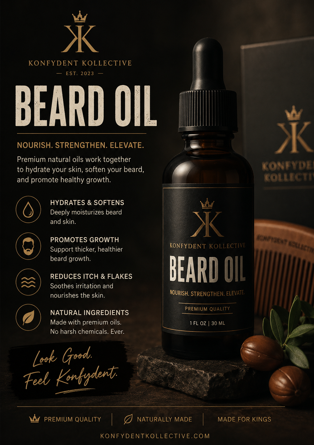 All Natural Beard oil
