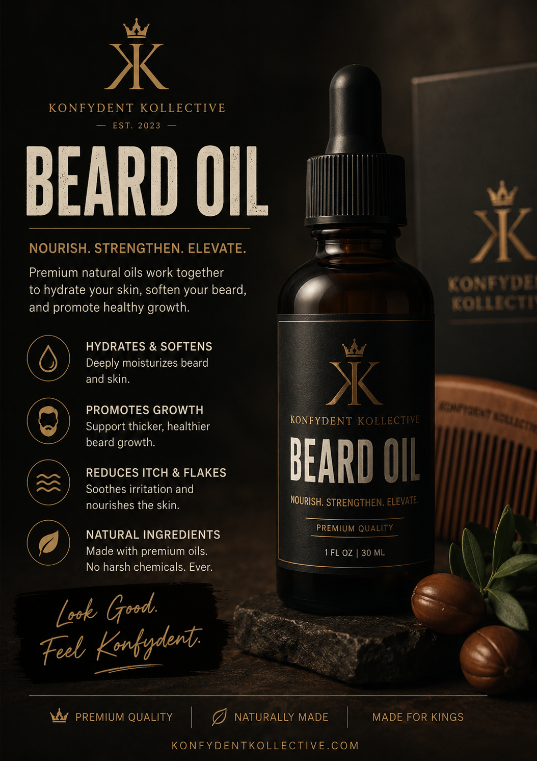 All Natural Beard oil