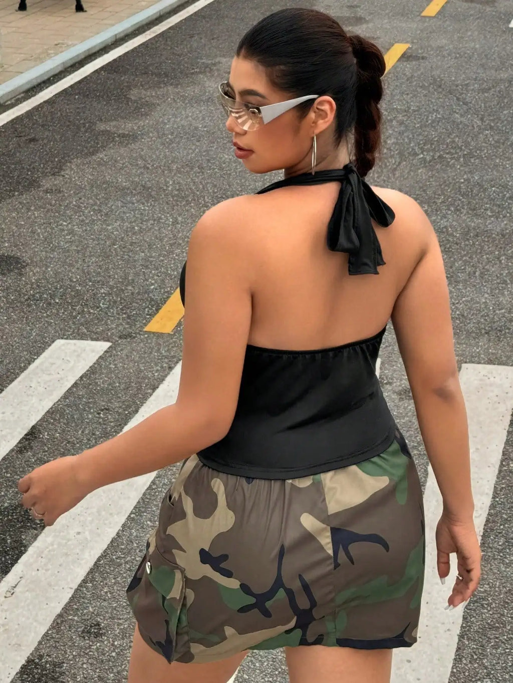 Solid color Halter
