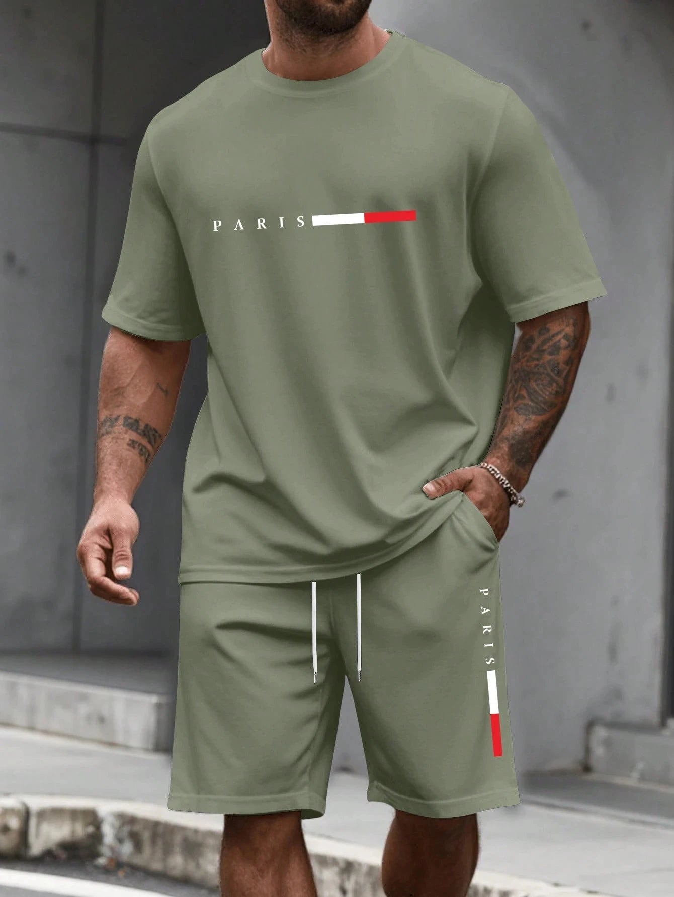 Men’s 2-Piece Summer Tracksuit Set